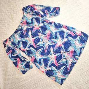 Lilly Pulitzer Girl's size 12 14 Starfish Cotten Dress